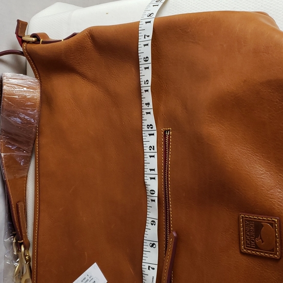 NEW Dooney and Bourke Camden Florentine Large Leather Hobo - Picture 8 of 12